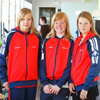 Ásdís, Guðrún og Júlía Ýr.