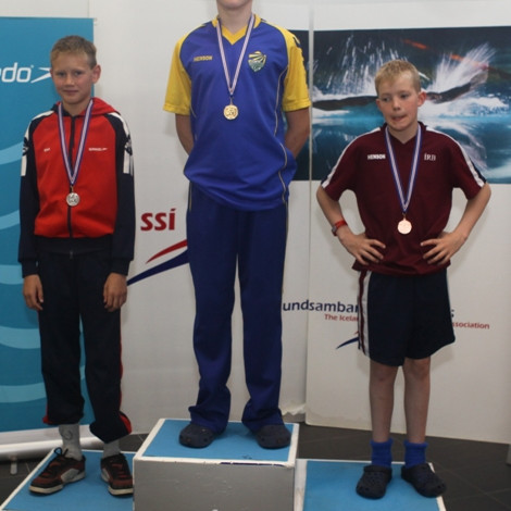 Kári á palli eins og stundum áður.