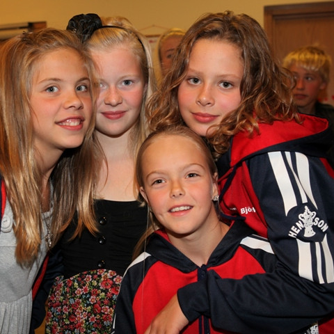 Ylfa, Rakel, Nanna og Elín Kata.