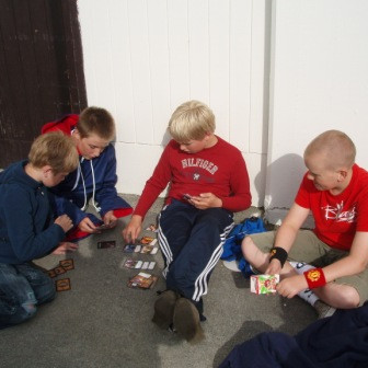 Og strákarnir líka.