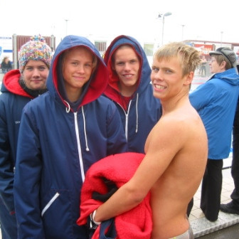 '94 módel. Dóra Sigga, Hildur, Baldur og Freysteinn.