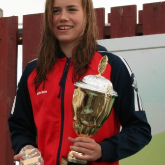 Elín Erla var stigahæsti sundmaður mótsins.