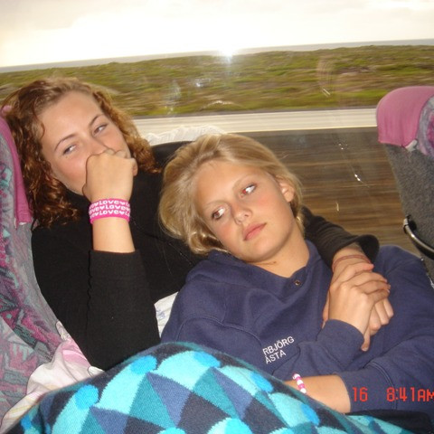 Helga Þóra og Sigurbjörg Ásta.