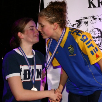 Elín fékk brons.