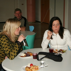 Ingibjörg og Andrea.