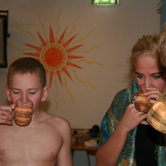 Hvað er verið að drekka?