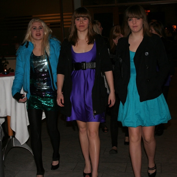 DS, Elín og Arna mættar á Grand Hotel.