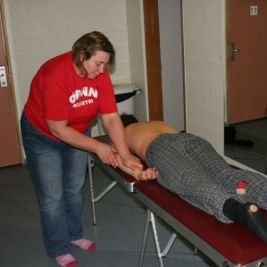 Dilla er ómissandi með nuddbekkinn.