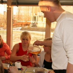 Það var sko full þjónusta á þessu móti.