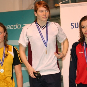 Elín Erla á palli í 200 fjór.