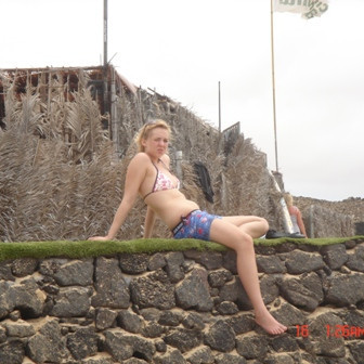 Tinna á strömdinni.