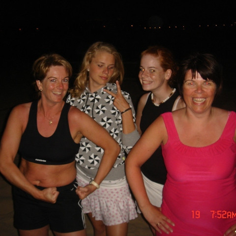 Öflugt kvennalið í strandblaki.