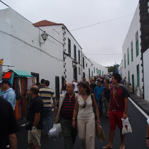 Á markaði í Teguise.