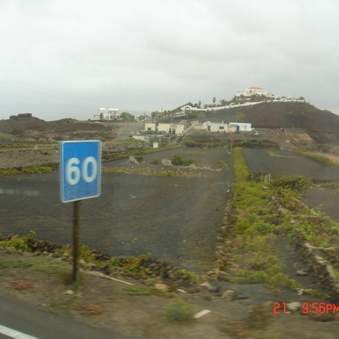 Á ferð um Lanzarote.