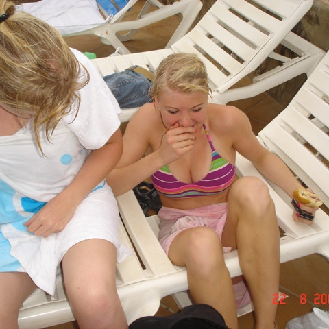 Helga Sif smá afvelta.