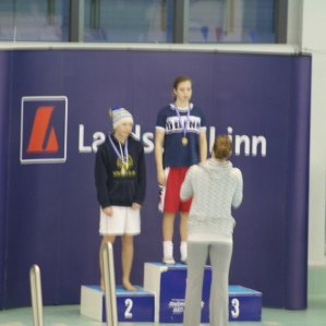 Elín Erla fær gull.