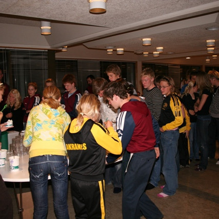 Biðröð í Brynjuísinn.