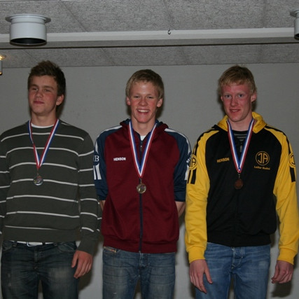 50 m flugsund - Einar Helgi, Davíð Hildiberg og Leifur Guðni.