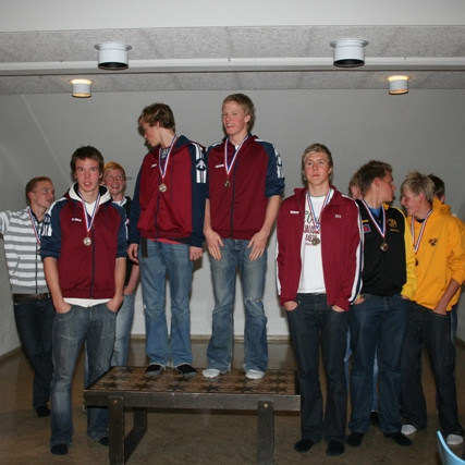 4x50 m bringusund - Óðinn, ÍRB og ÍA.