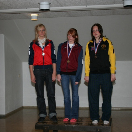 100 m fjórsund - Bryndís Rún, Soffía og Rakel.