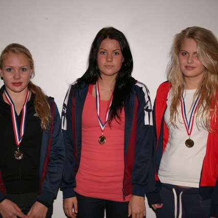 50 bringa. Lilja, Diljá og Sigurbjörg Ásta.