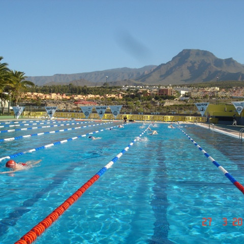 Meira frá lauginni.