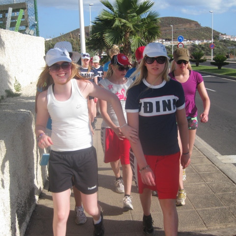 Guðrún og Júlía Rún.