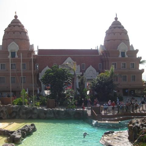 Í Siam Park.