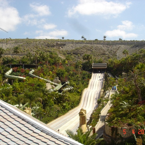 Í Siam Park.