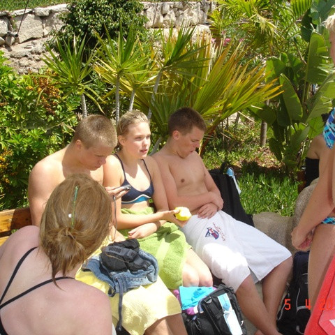 Nartað í mat á Óðinssvæðinu.