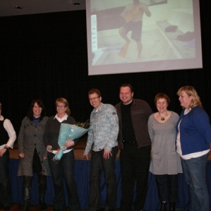 Stjórn Óðins 2007-2008. Unnur, Ólína, Ásta, Halldór, Stefán, Ragnheoður og Ólöf.