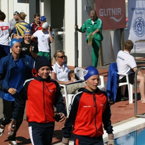 Unnur Lára og Karen Konn.