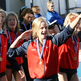 Aldursflokkameti fagnað.