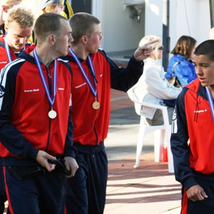 Piltasveit, Magús, Svavar, Tómas og Hannibal.