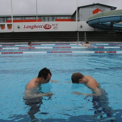 Svavar og Tómas tóku smá höfuðsveiflur