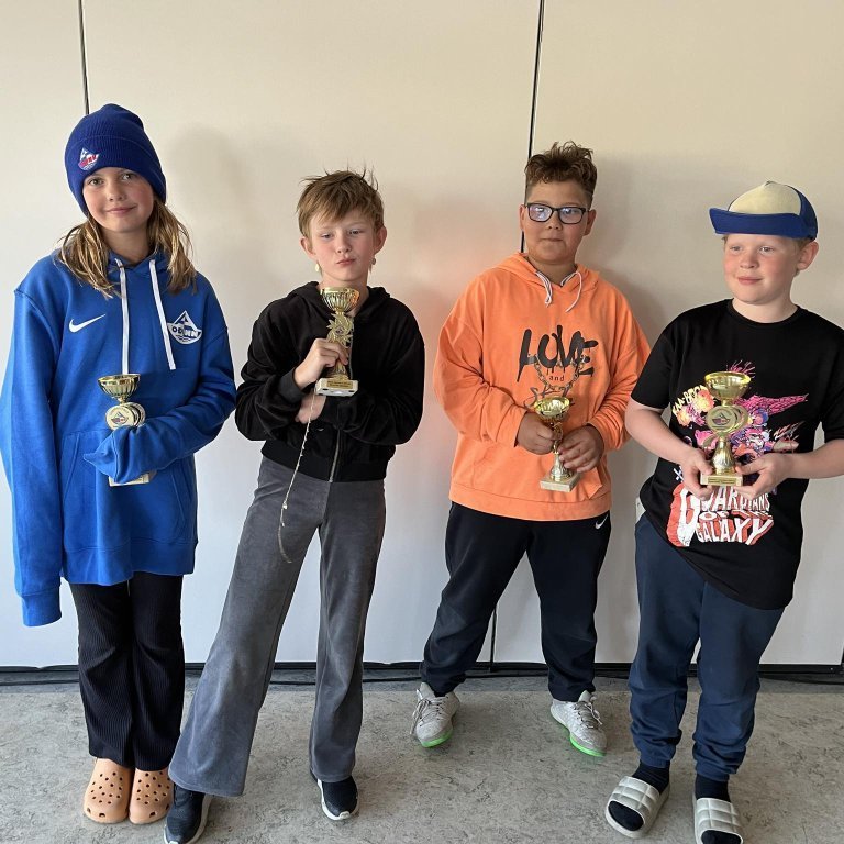 Nanna Karen, Alexa Dís, Rúnar Siththichai og Anton Breki