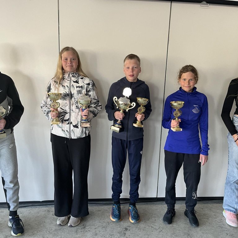 Alexander, Ísabella, Björn Elvar, Katrín Birta og Alicja Julia