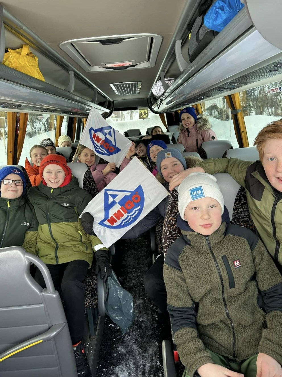 Það er alltaf stuð hjá þessum Óðinssnillingum, sama hvað!