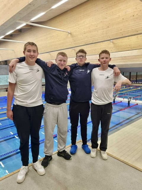 Frá vinstri: Benedikt Már, Alexander Reid, Jón Ingi og Magni Rafn