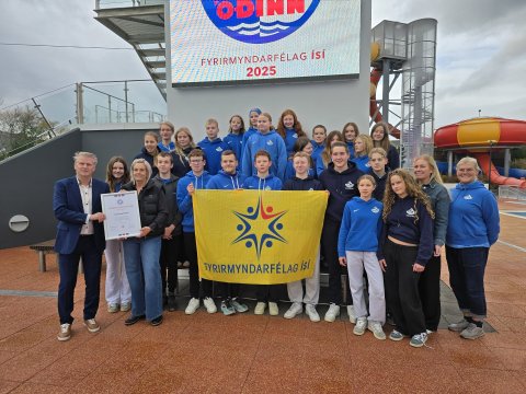 Sundfélagið Óðinn fékk endurnýjaða viðurkenningu sem Fyrirmyndarfélag ÍSÍ