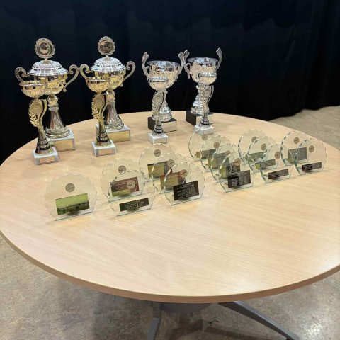 Alicja Julia Kempisty og Örn Kató Arnarsson sundkona og sundmaður Óðins 2025.